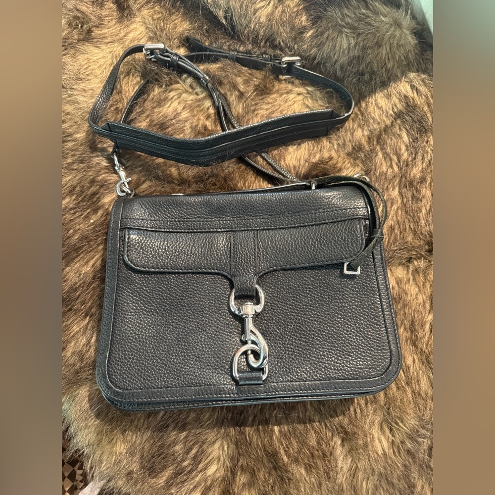 Rebecca Minkoff Black Leather Crossbody Bag